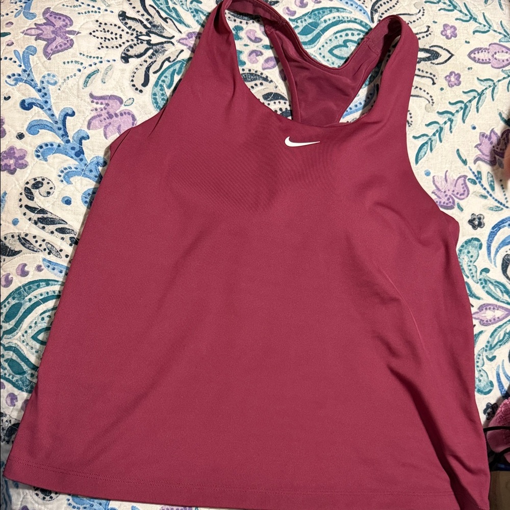 Nike Women's Burgundy Tank Top